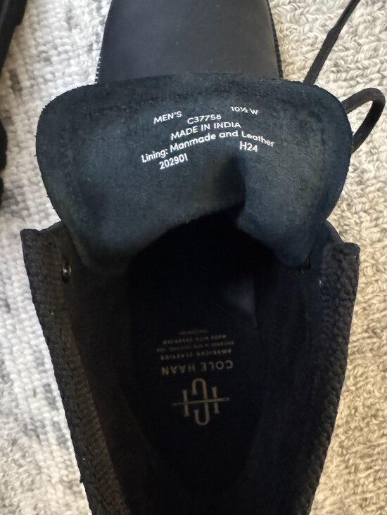 Cole Haan American Classic Waterproof Plain Toe Boots - Size 10.5 W main image 5